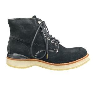 Visvim Virgil Mens Folk Black Suede Lace Up Chukka Boots Size US 9